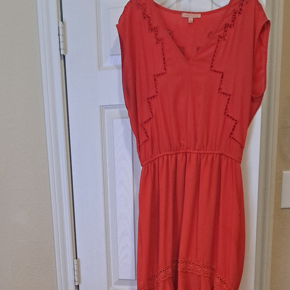 Red dress